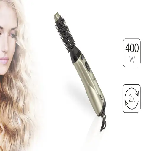 Cepillo Moldeador de Pelo, Secador Pelo Eléctrico, 2 Niveles de Aire, HB-810, MPM