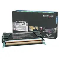 Lexmark C736H1KG cartucho de tóner 1 pieza(s) Original Negro