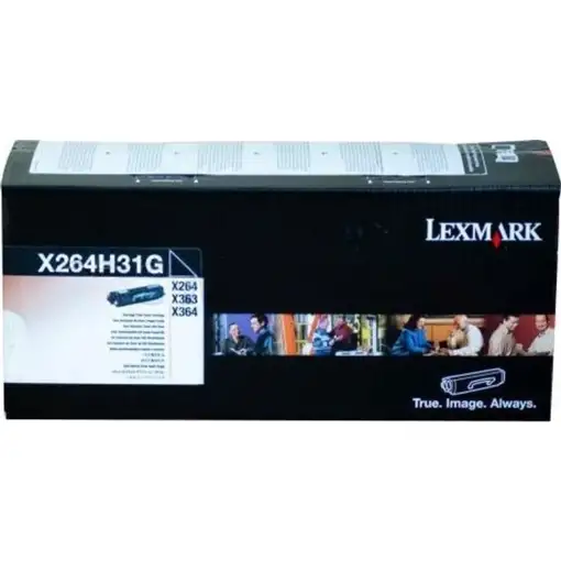 Lexmark X264H31G cartucho de tóner 1 pieza(s) Original Negro