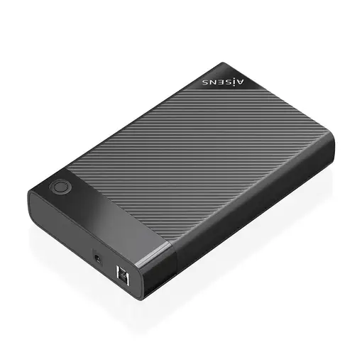 AISENS Caja Externa 3.5\ ASE-3529B SATA A USB 3.0/USB3.1 Gen1, Negra