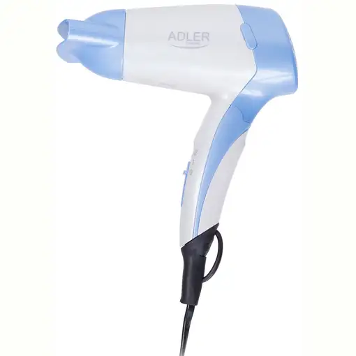 Adler AD 2222 secador 1200 W Azul, Blanco