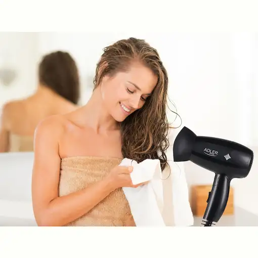 Adler AD 2251 secador 1400 W Negro