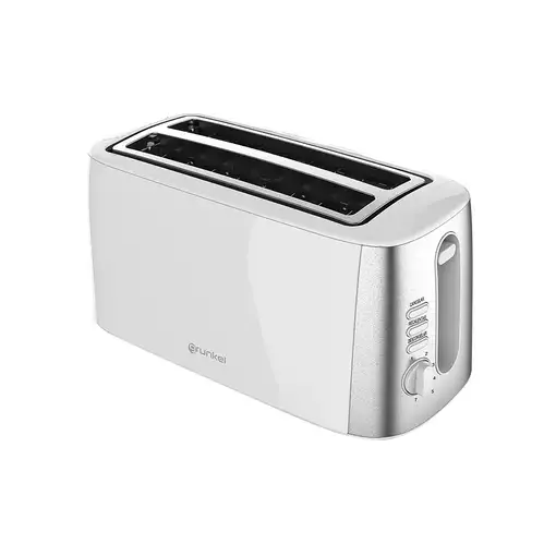 Tostadora blanca con 2 ranuras extra anchas, 1400 W, TS-DOBLEMAXI GRUNKEL