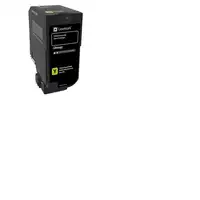 Lexmark 74C20YE cartucho de tóner 1 pieza(s) Original Amarillo