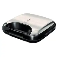 MPM MOP-19M sandwichera 750 W Negro, Acero inoxidable