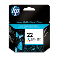 HP Cartucho de tinta original 22 Tri-color