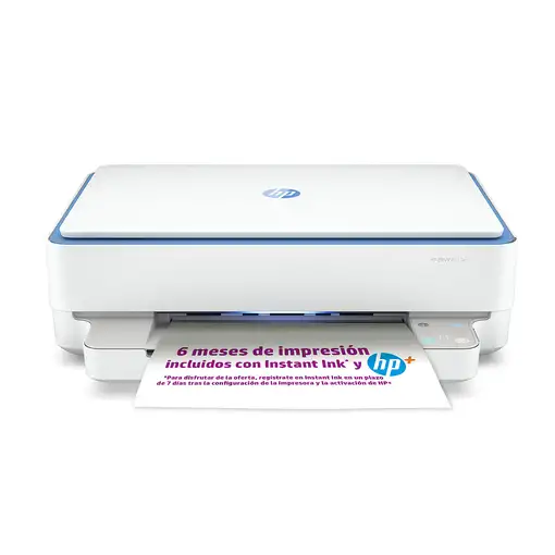 HP ENVY 6010e Inalámbrico All-in-One Color Impresora, Instant Ink; Fotocopiadora,
