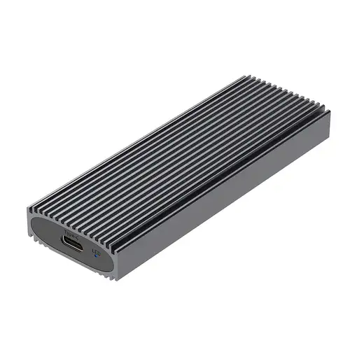 AISENS Caja Externa M.2 (NGFF) ASM2-023GR NVMe A USB3.2 Gen2, Gris