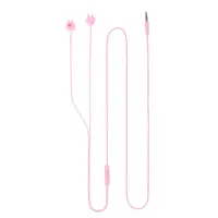 Auriculares internos Tellur Macaron, estuche de transporte, rosa