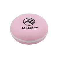 Auriculares internos Tellur Macaron, estuche de transporte, rosa