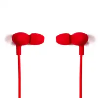 Auriculares internos con cable Tellur Basic Gamma con micrófono, rojos