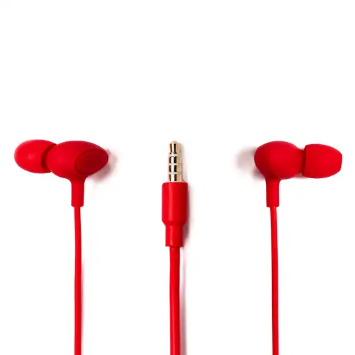 Auriculares internos con cable Tellur Basic Gamma con micrófono, rojos