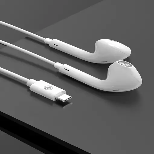 Auriculares internos Tellur Basic Urbs, tipo C, blanco