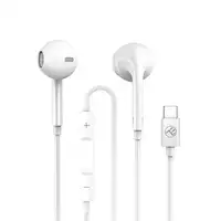 Auriculares internos Tellur Basic Urbs, tipo C, blanco