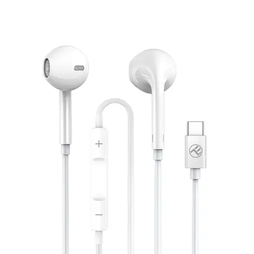 Auriculares internos Tellur Basic Urbs, tipo C, blanco