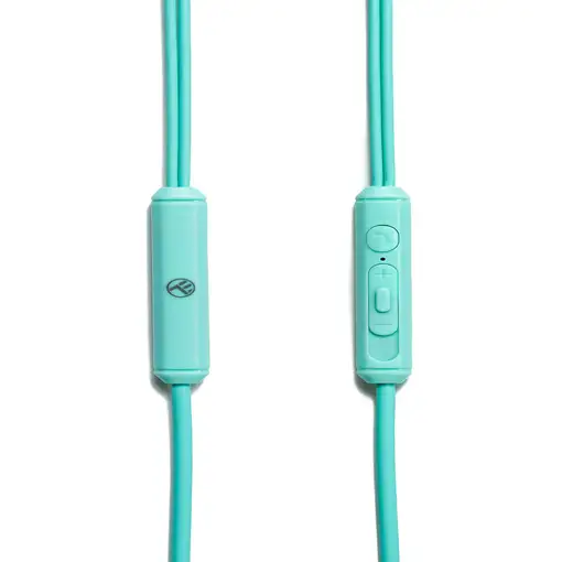 Auriculares internos con cable Tellur Basic Sigma con micrófono, azul