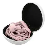 Auriculares internos Tellur Pixy, estuche de transporte, rosa