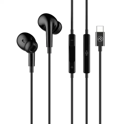 Auriculares intrauditivos Tellur Attune, tipo C, negro