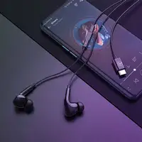 Auriculares intrauditivos Tellur Attune, tipo C, negro