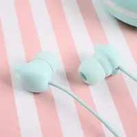 Auriculares internos Tellur Macaron, estuche de transporte, azul