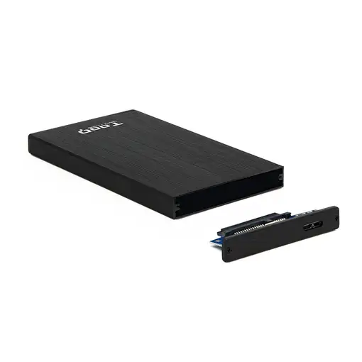TooQ CAJA HDD 2,5\ SATA A USB 2.0/USB 3.0 NEGRA