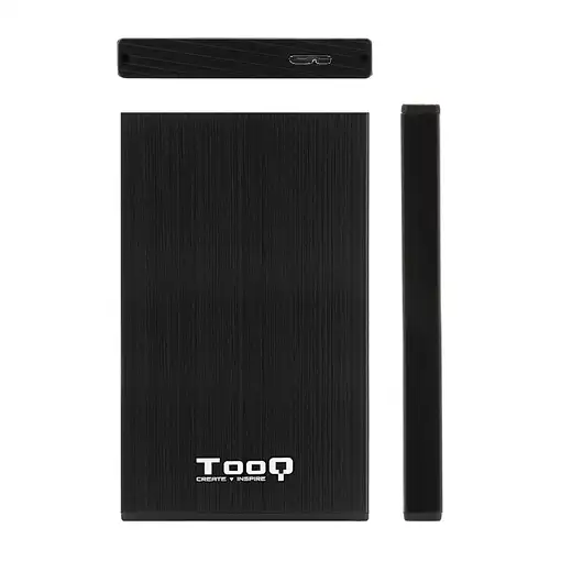 TooQ CAJA HDD 2,5\ SATA A USB 2.0/USB 3.0 NEGRA