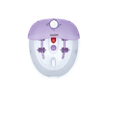 Mesko Home MS 2152 bañera de pies 75 W Violeta, Blanco