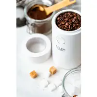 Adler AD 4446WS molinillo de café 150 W Blanco