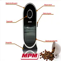 Molinillo Café Profesional Eléctrico,Sistema Muelas,17 Niveles Molido MPM, MMK-05