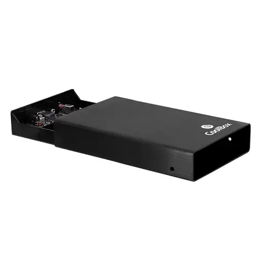 CoolBox SlimChase A-3533 Caja de disco duro (HDD) Negro 3.5\