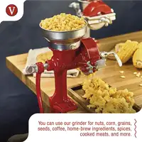 Molino Cereales Manual Hierro Fundido para Moler Café, Maíz, Victoria, 30032