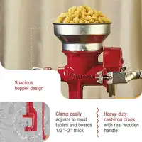 Molino Cereales Manual Hierro Fundido para Moler Café, Maíz, Victoria, 30032