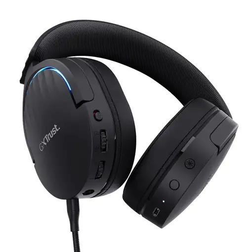 Trust GXT 491 Fayzo Auriculares Inalámbrico y alámbrico Diadema Juego USB Tipo C B