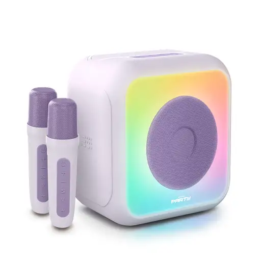 Altavoz Karaoke Bluetooth con 2 Micrófonos Inalámbricos PARTYBTKML BIGBEN