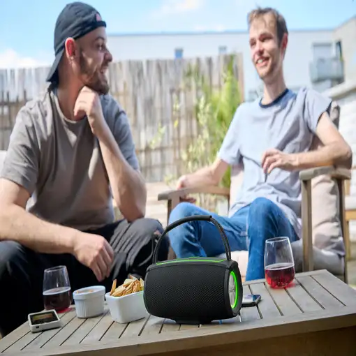 Altavoz Bluetooth Efectos Luminosos 30W Para Fiestas BIGBEN PARTYBTMS3