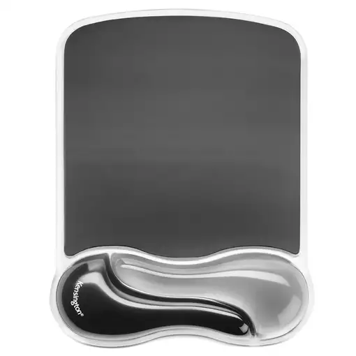 Kensington Reposamuñecas gel Duo ratón Duo gris claro/oscuro