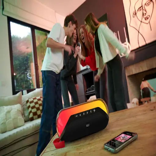 Altavoz Bluetooth luminoso inalámbrico BIGBEN PARTYBTLITE2