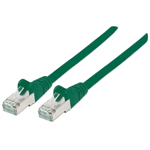 Intellinet 350617 cable de red Verde 1,5 m Cat6a S/FTP (S-STP)