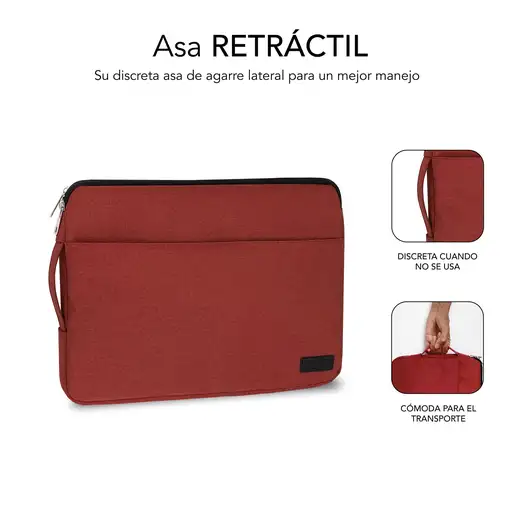 Funda Ordenador 15.6\ Urban  Rojo