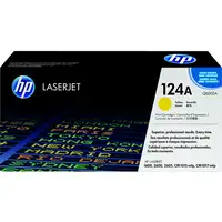 HP Cartucho de tóner original LaserJet 124A amarillo