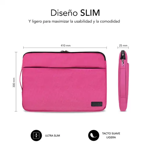 Funda Ordenador 15.6\ Urban  Rosa