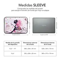 Funda Ordenador Neopreno Trendy Sleeve Neo Hada 15.6\