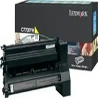 Lexmark Yellow High Yield Return Program Print Cartridge for C770/C772 cartucho de