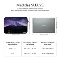 Funda Ordenador Neopreno Trendy Sleeve Neo Mountain 15.6\