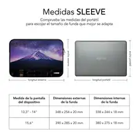 Funda Ordenador Neopreno Trendy Sleeve Neo Mountain 15.6\