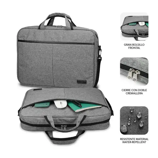 Maletín Elite 15.6\ Grey