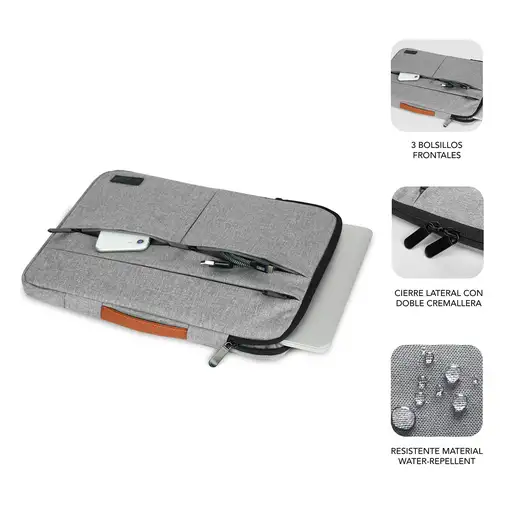 Funda para Portátil Air Padding 360 Sleeve 15,6\  Gris