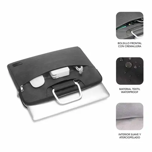 Funda Ordenador 13.3\ A 14\ Grey Business