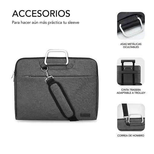 Funda Ordenador 13.3\ A 14\ Grey Business