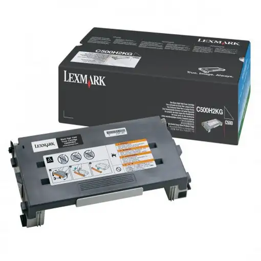 Lexmark 0C500H2KG cartucho de tóner 1 pieza(s) Original Negro